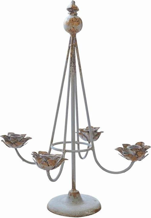 Immagine prodotto Loberon Portacandele Liyanah grigio antico/oro (H)