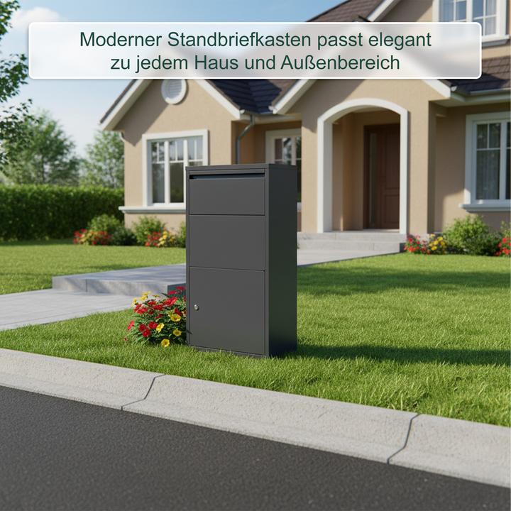 Actual product image Relaxdays mailbox