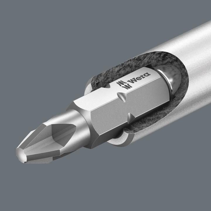 Produktbild Wera Kraftform Kompakt 27 Set 1 (1 x PH 2 x 25 mm, PH1 x 25 mm, 0.8 x 5.5 x 25 mm, 1x TX 20x25 mm, 1 x TX 25x25, 1 x 2 x 25 mm)