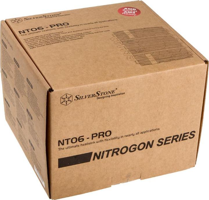 Immagine prodotto Silverstone SST-NT06-PRO-V2 Nitrogon CPU Cooler (82 mm)