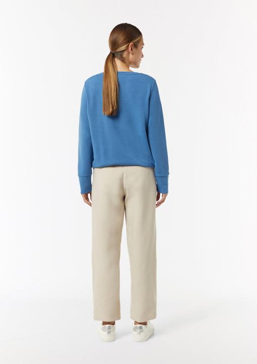 Image du produit Comma Sweatshirt Sweatshirt mit Tunnelzug im Saum (44)
