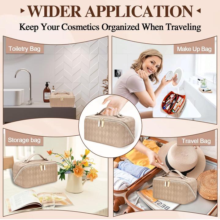 Produktbild Only-Bags.Store Kosmetiktasche Portable Travel Make-up Tasche mit grosser Kapazität wasserdicht zu organisieren