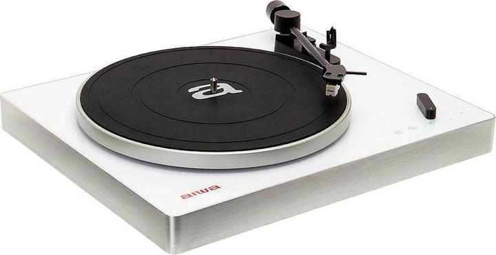 Actual product image Aiwa Gramophone No. PRECISION ARC NO. APX-680BT White (Semi-automatic)