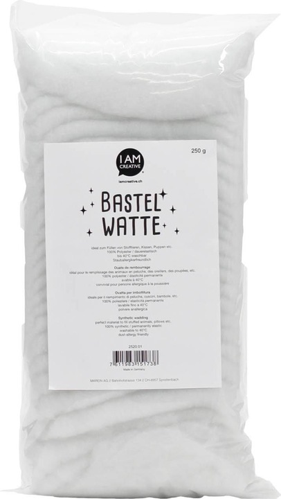Actual product image I Am Creative cotton wool