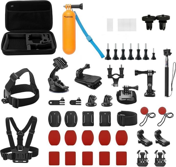 Image du produit Beiwe Sport XL Action Camera Mount Set, 27 pieces