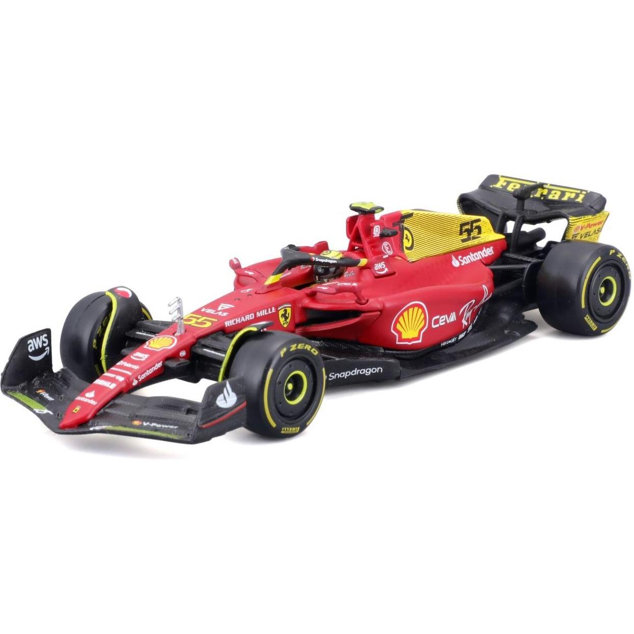 Bburago Ferrari F1-75 1/24 Special Edition Sainz 2022