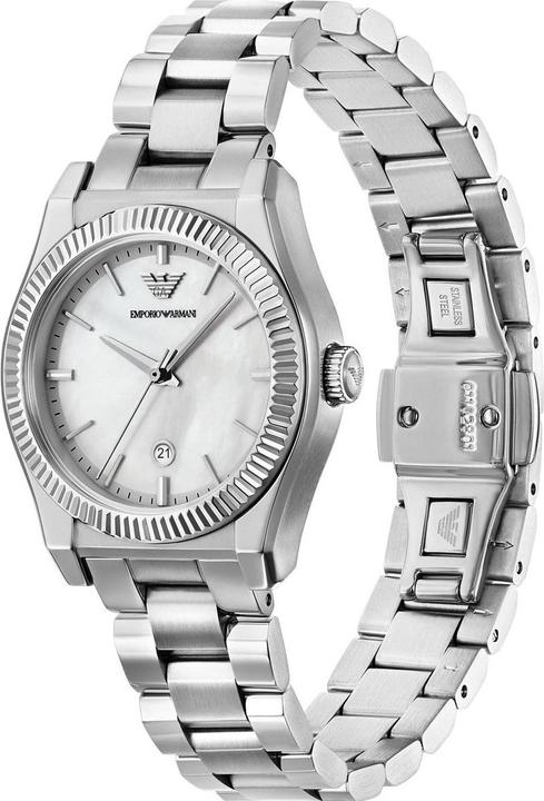 Produktbild Emporio Armani AR11723 Silber – Elegant & Zeitlos (Analoguhr, 32 mm)