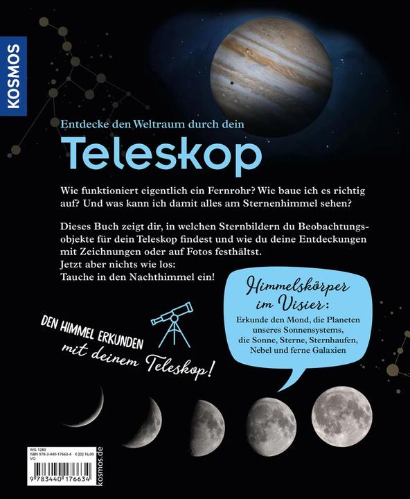 Actual product image Kosmos Discover space through your telescope