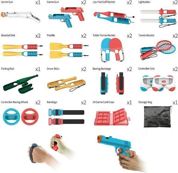 Produktbild Dobe 28 in 1 Connector Pack Nintendo Switch (Switch)