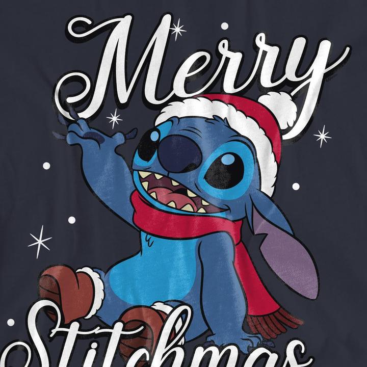 Produktbild Lilo & Stitch Merry Stitchmas TShirt (M)