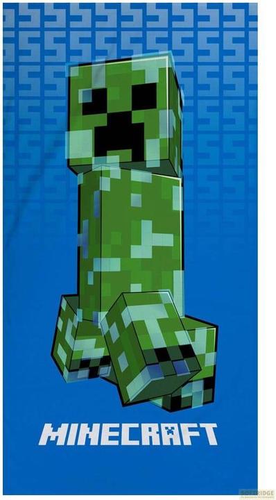 Halantex Minecraft Handtuch Ver. 1 140 x 70 cm (140 x 70 cm)