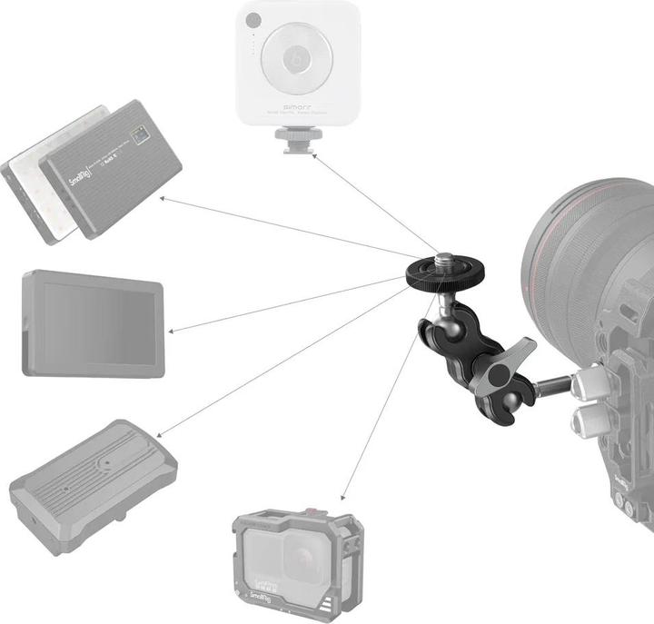 Produktbild SmallRig 3238 Mini Magic Arm with Universal Ballhead