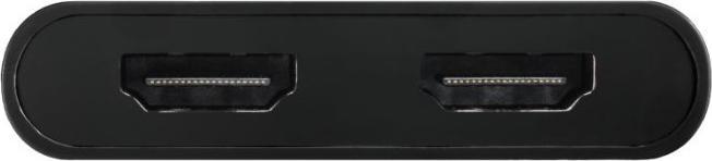 Actual product image Club 3D Club3D Adapter USB-C (USB A Adapter) > 2x HDMI 4K@60Hz St/Bu retail (HDMI, 18.50 cm)