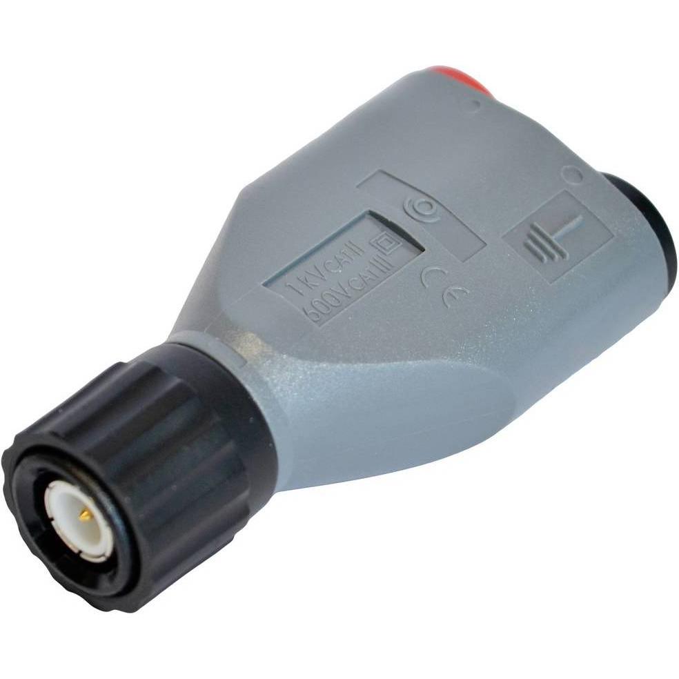 Benning BNC-Adapter auf 4 mm Sicherheitsmessbuchsen, Elektronikkabel + Stecker