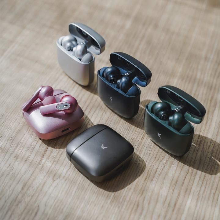 Image du produit KSIX Spark Earphones Vert Militaire (7 h, Sans fil)