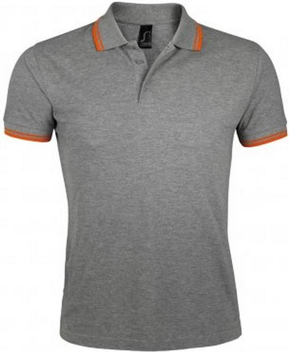 Heather grey, Orange