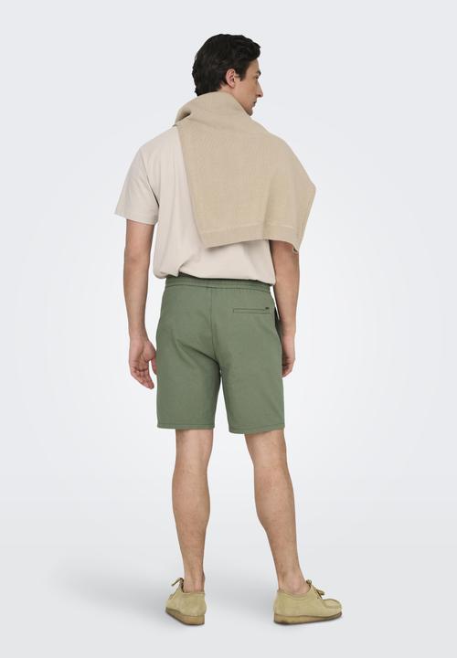 Actual product image Only & Sons Onslinus 0007 Cot Lin Shorts Noos (XS)
