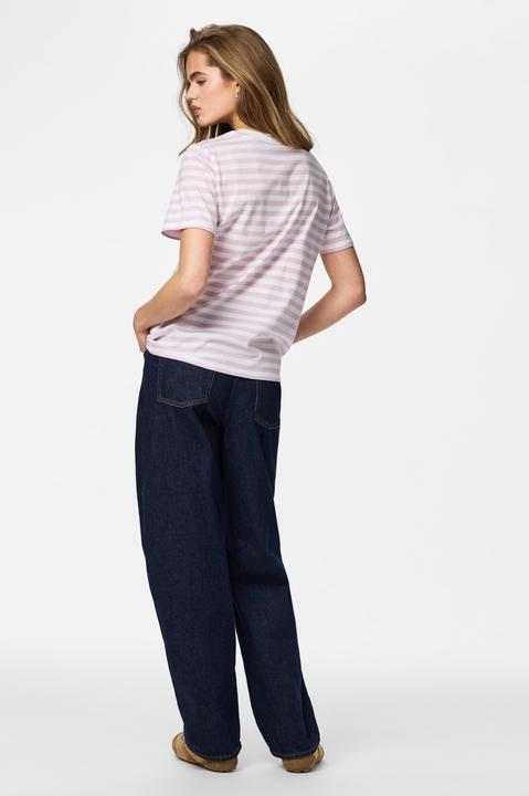 Produktbild Pieces Pcria Ss Tee Stripes Jrs Noos Bc (M)