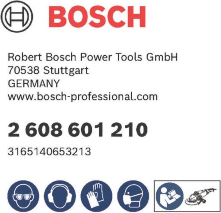 Actual product image Bosch Professional Zubehör PRO Backing Pad soft, 230 mm, M14, soft (P60)