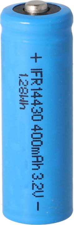 Produktbild AccuCell IFR 14430 - LiFePo4 Akku (Button Top) ungeschützt (1 Stk., 14430, 400 mAh)
