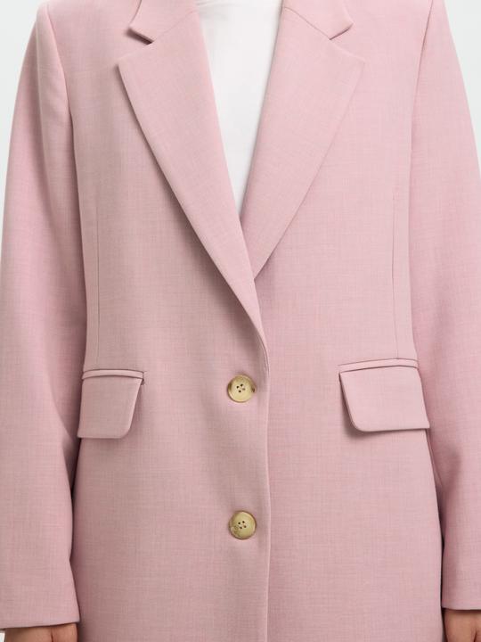 Actual product image Selected Slfrita Ls Relaxed Blazer Mel Noos (44)