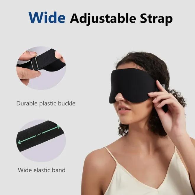 Immagine prodotto Alaska Bear 3D Memory Foam Schlafmaske (Cuscino per testa e collo)