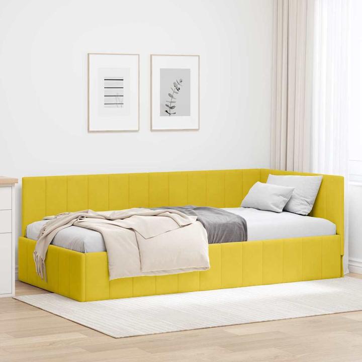 Actual product image vidaXL Eckbettgestell (90 x 190 cm)