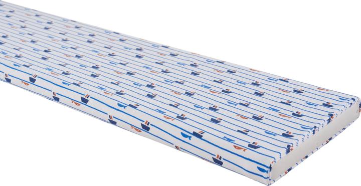 Produktbild VBS Jersey-Stoff "Boote und Fische", 150 cm breit, Meterware