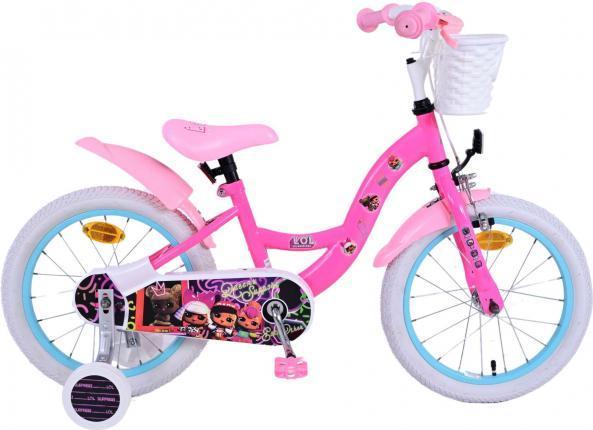 Immagine prodotto L.O.L. Surprise! Bicicletta per bambini Surprise da 16 pollici rosa: sicurezza, comfort e divertimento in un (16")