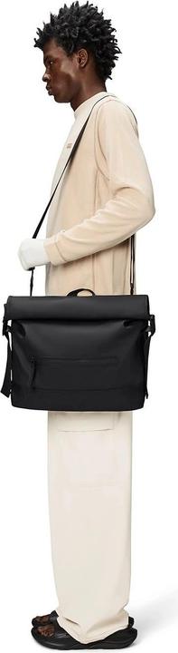 Actual product image Rains Trail Roll Top Shoulder Bag