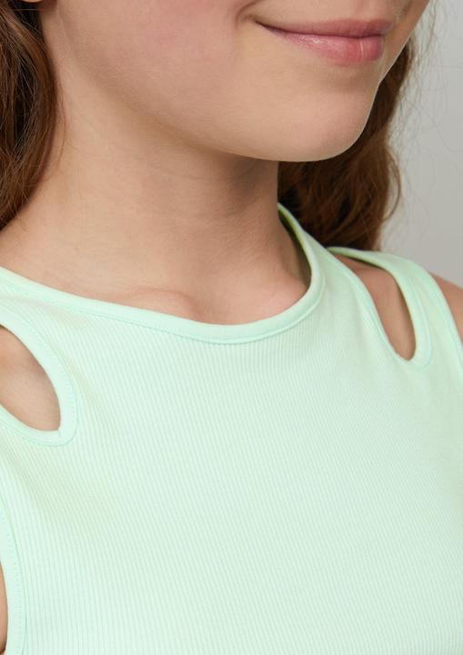 Immagine prodotto S.Oliver T-Shirt Verkürztes Tanktop im Slim Fit mit Cut-out-Details (158, 164)