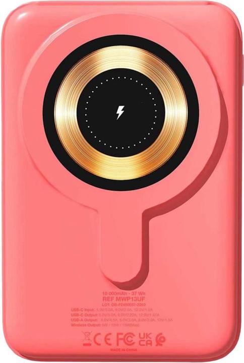 Image du produit Urban Factory WIFI MAGNEE POWERBANK 10.000MAH GREY (10000 mAh)