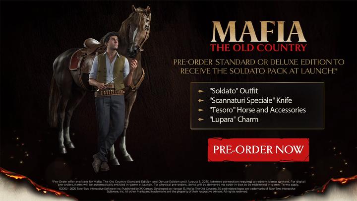 Immagine prodotto 2K Games Mafia: The Old Country (PS5, DE)