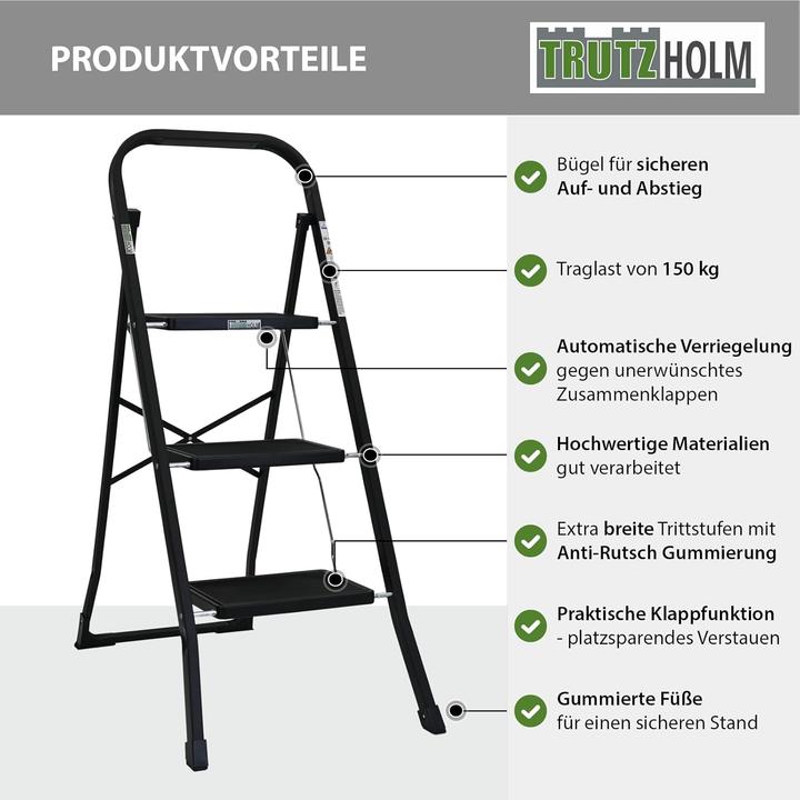 Produktbild TrutzHolm Klappleiter (Klapptritt)