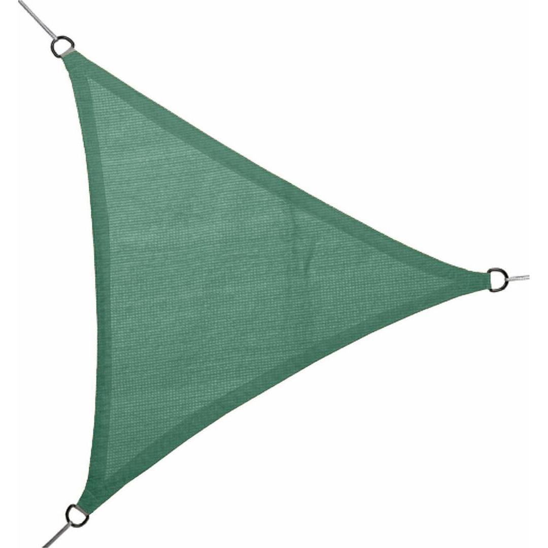 Faura, Tendalino, Triangular sail awning green 5 x 5 x 5 m (500 x 500 cm)