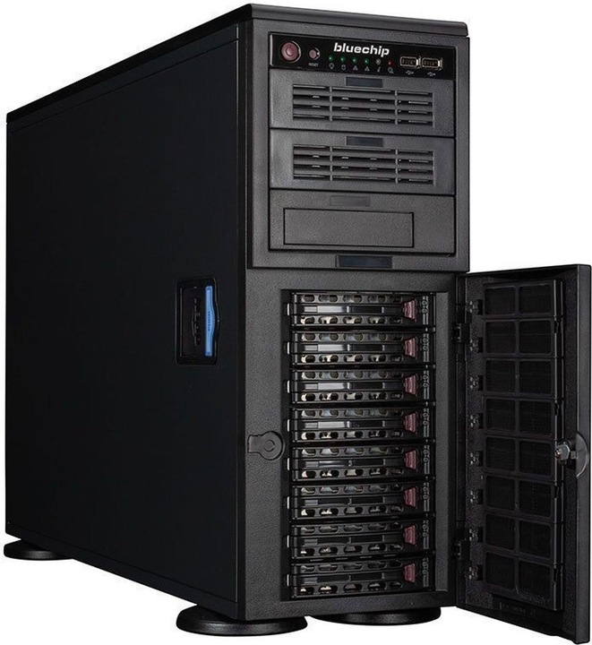 Produktbild Bluechip SERVERline T30336a Silent/Quiet-Server, Tower, Intel Xeon E-2414 Prozessor / 2.60 GHz, 3 (32 GB, Tower Server)