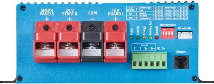 Produktbild Ective SBB60 Ladebooster 12V 60A mit 30A Solar-Laderegler Wohnmobil AGM LiFePO4