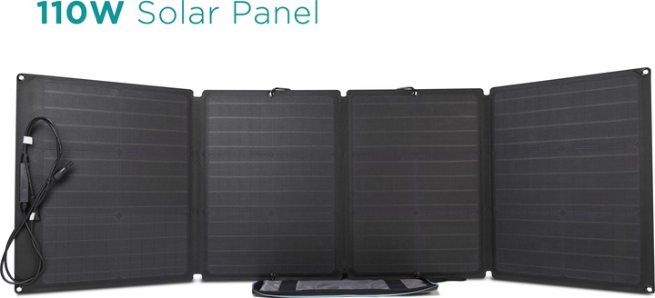 Actual product image EcoFlow 110W Folding Solar Panel (110 W, 5.65 kg)