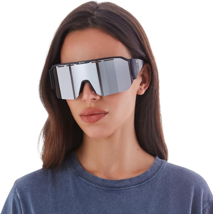 Produktbild Yeaz SUNVIBE Sport goggles matt black / mirror silver (Schwarz, Silber)
