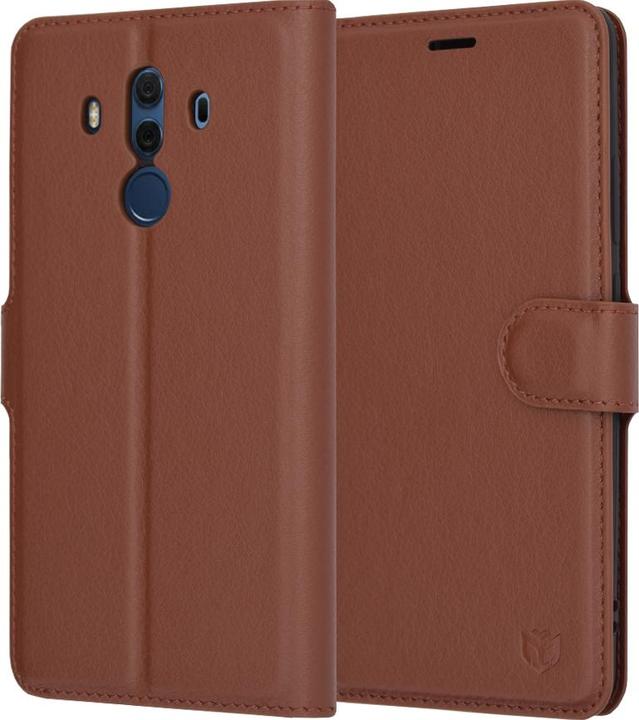 Actual product image Techsuit - Leather Folio - Huawei Mate 10 Pro - Brown (Mate 10 Pro)