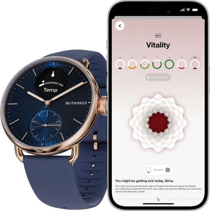 Produktbild Withings ScanWatch 2 (38 mm, nur WLAN)