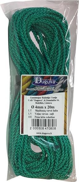 Haushalt LAUNDRY ROPE (4 MM, 20 M, GREEN) (20 m)