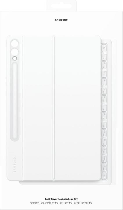 Produktbild Samsung Book Cover Keyboard (Deutschland, Samsung Galaxy Tab S10+, Samsung Galaxy Tab S9+)