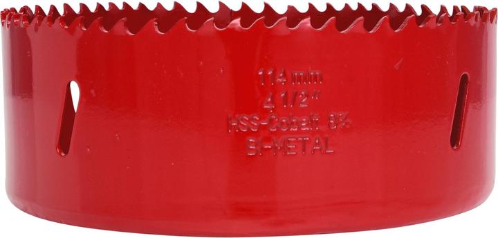 Actual product image KS Tools HSS bimetal hole saw (114 millimetres)