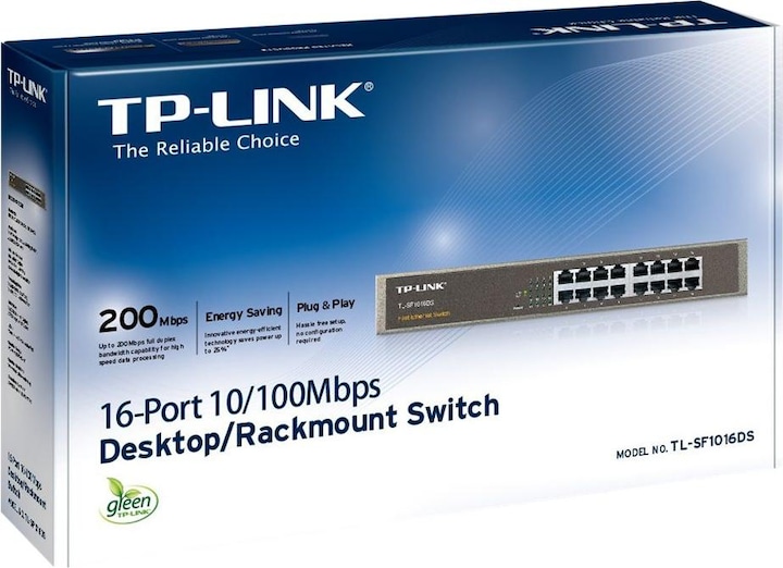 Produktbild TP-Link Tl-Sf1016ds (16 Ports)