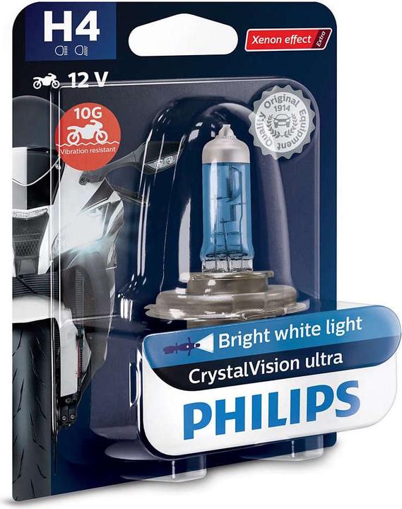 Philips Motorcycle headlight lamps (H4)