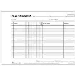 Thumbnail - Rnk, Formular, Lohnarbeitsnachweis DIN A5 quer 3 Durchschläge 3x40 Bl. (40 x)