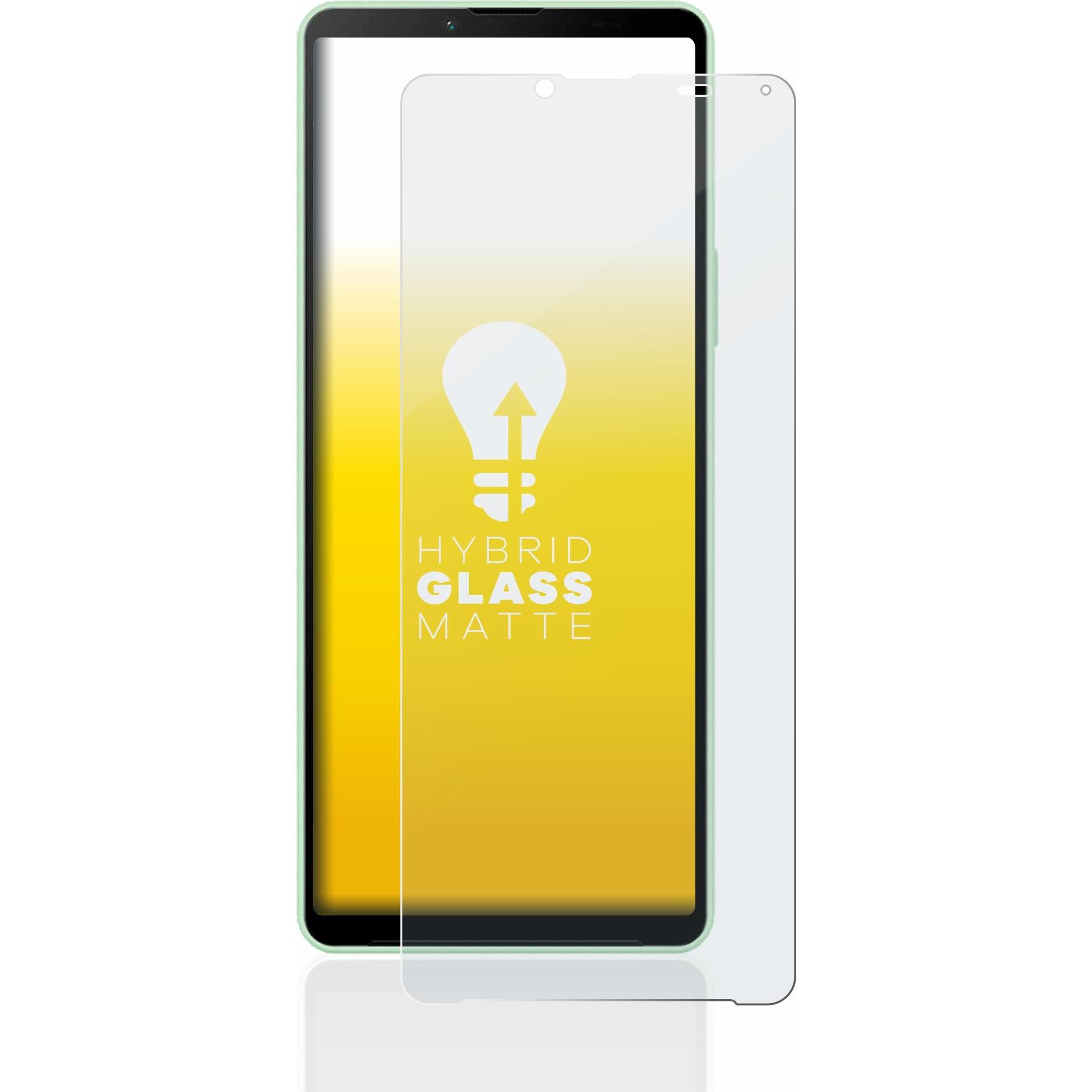 Thumbnail - upscreen Reflection Shield Panzerglasfolie Matt (1 Stück, Sony Xperia 10 V), Smartphone Schutzfolie, Grau