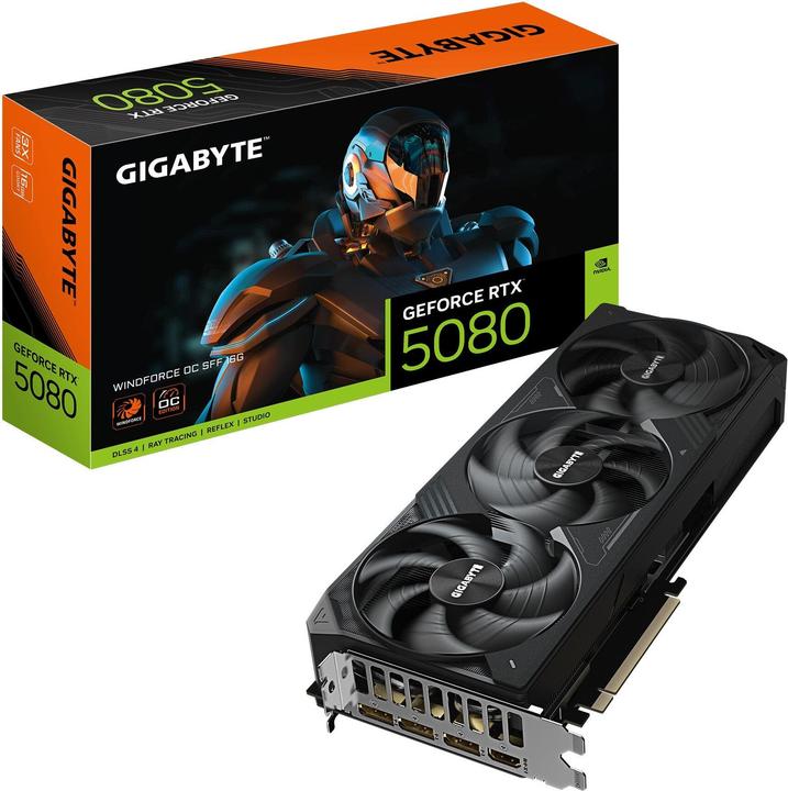 Gigabyte GeForce RTX 5080 WINDFORCE OC SFF (16 GB)