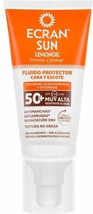Actual product image Ecran SUN LEMONOIL CARA & ESCOTE SPF50+ fluido solar 50 ml (Sun spray, SPF 50, 50 ml)